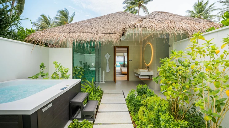 Sunset Beach Villa with Pool